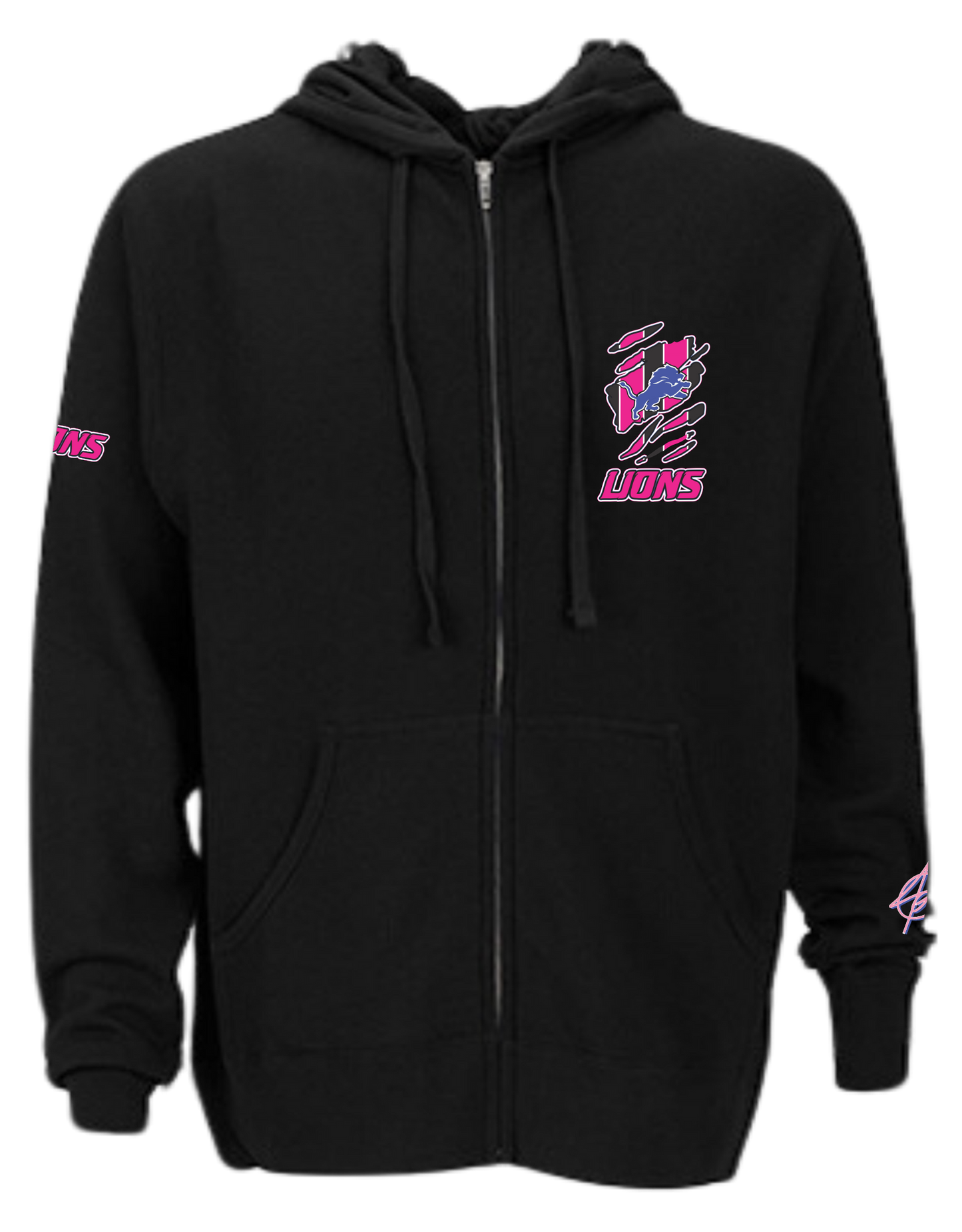 Lady Lion All Grit Zip Up Hoodie