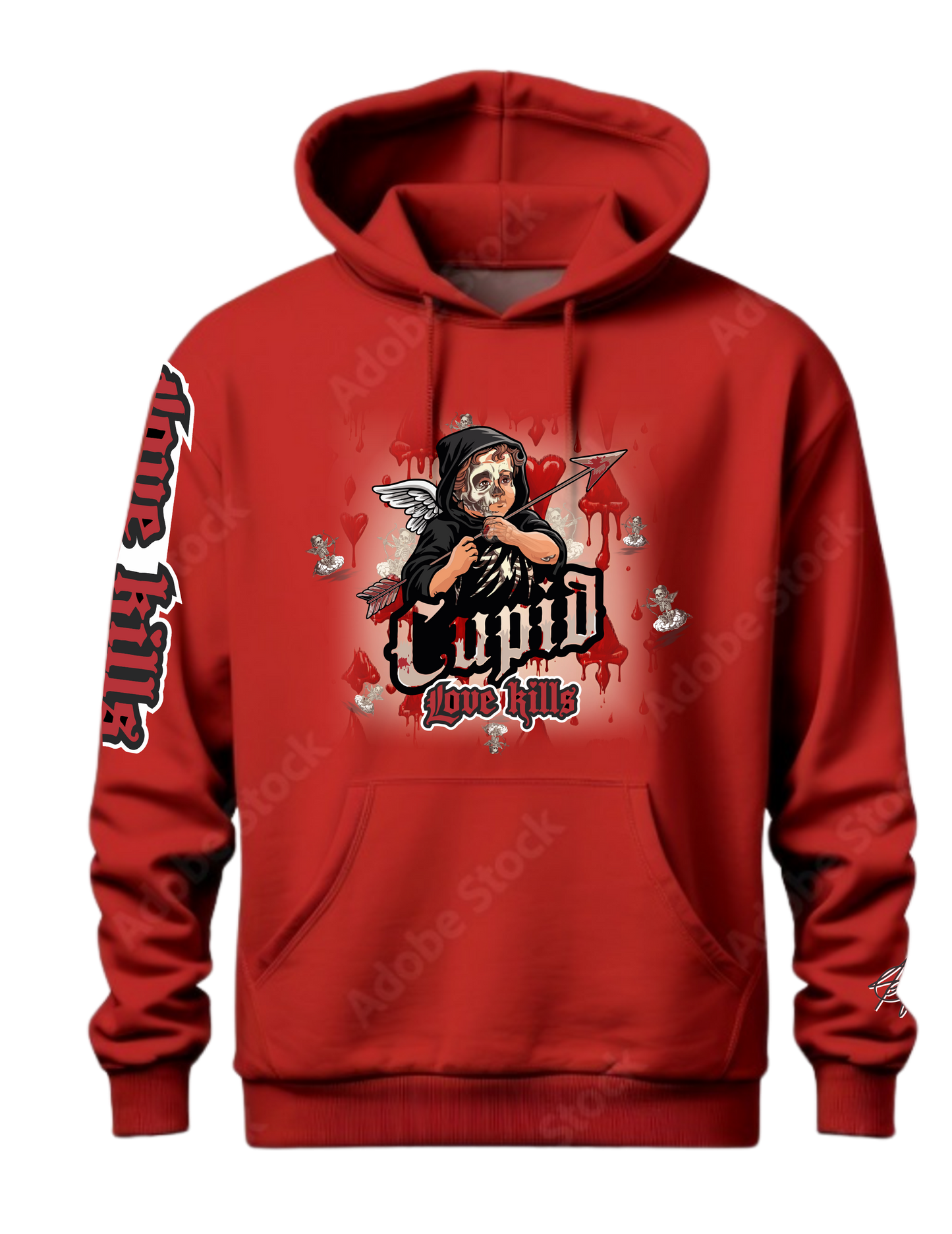 Cupid Love Kills Hoodie