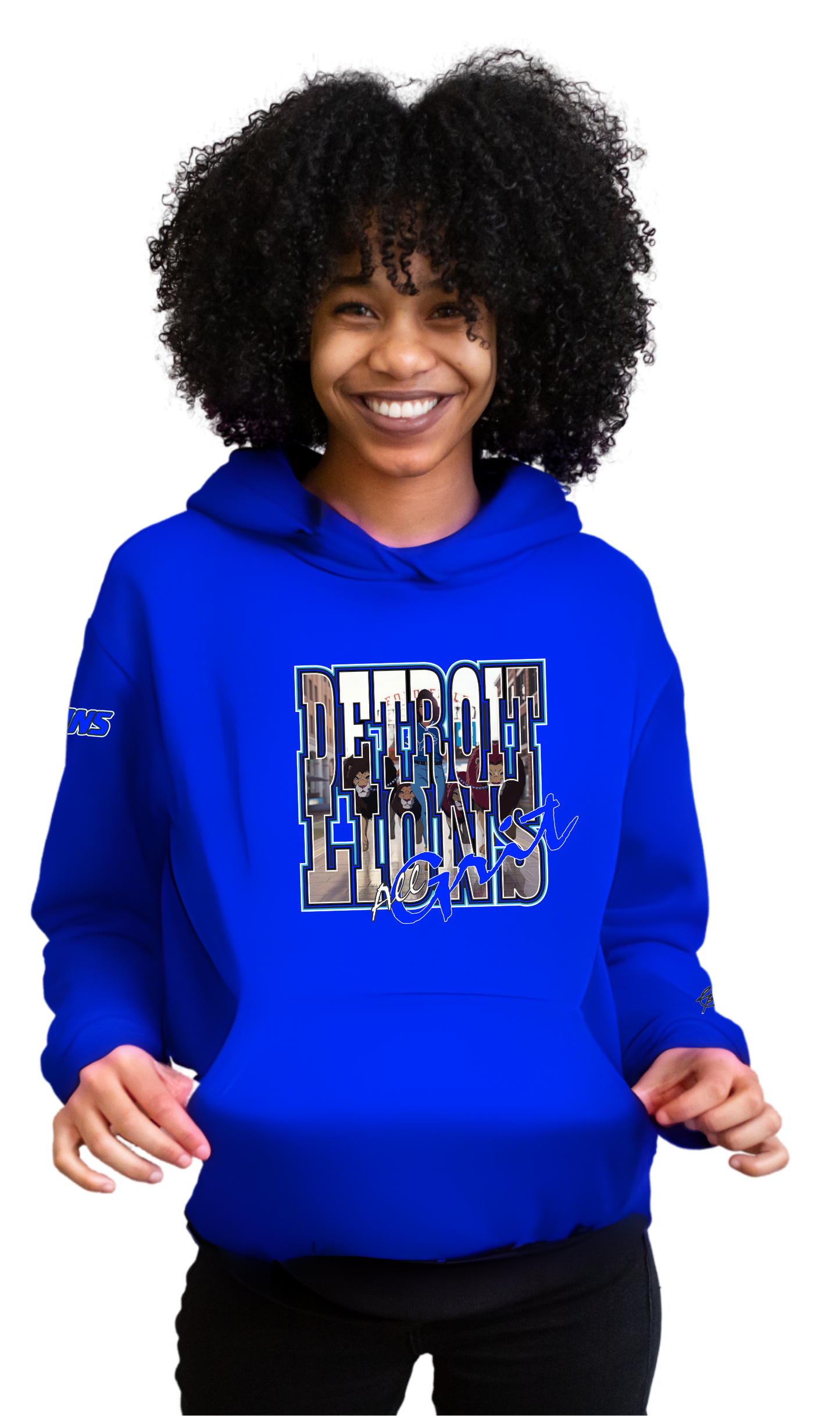 Lady Lion All Grit (Blue)