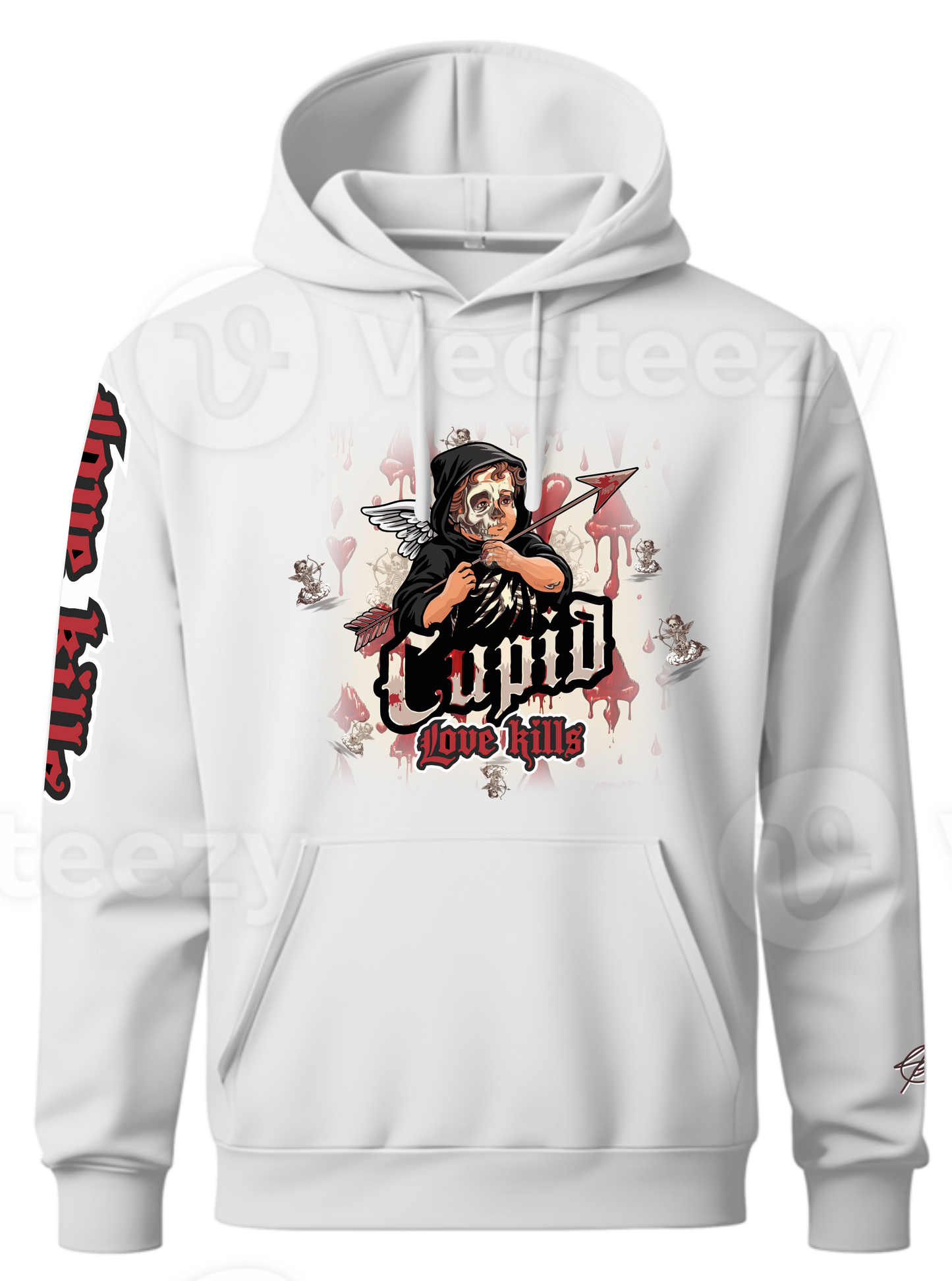 Cupid Love Kills Hoodie